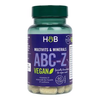 H&B ABC-Z Veganiški multivitaminai, 60 tablečių