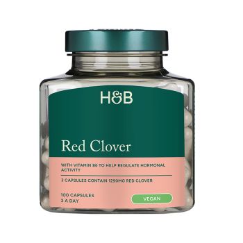 H&B Raudonųjų dobilų ekstraktas 1290 mg, 100 kapsulių