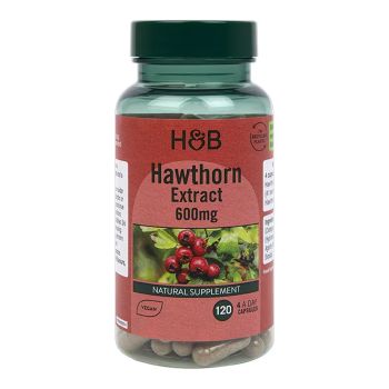 H&B Gudobelių ekstraktas 600 MG, 120 kapsulių