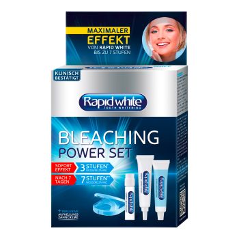 RAPID WHITE BLEACHING POWER SET balinamoji dantų sistema