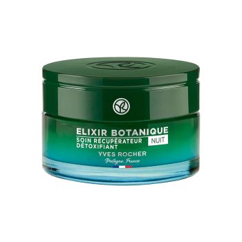 YVES ROCHER ELIXIR BOTANIQUE DETOXIFYING RECOVERY CARE naktinis kremas, 50 ml