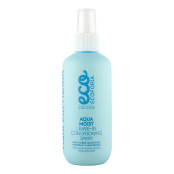 ECO ECOFORIA AQUA MOIST nenuplaunamas drėkinamasis plaukų kondicionierius, 200 ml