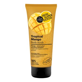SKIN SUPER GOOD TROPICAL MANGO kūno šveitiklis, 200 ml