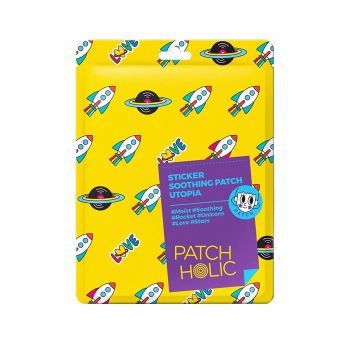 STICKER SOOTHING PATCH UTOPIA veido kaukė - lipdukai, 12 g