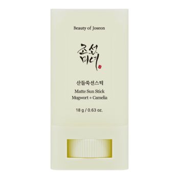 BEAUTY OF JOSEON SPF50+ PA ++++ MATTE SUN STICK MUGWORT + CAMELIA apsauginis pieštukas, 18 g