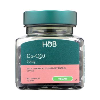 H&B kofermentas Q10 50 mg, 90 tablečių