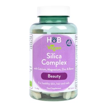 H&B VEGAN silicio kompleksas, 90 tablečių