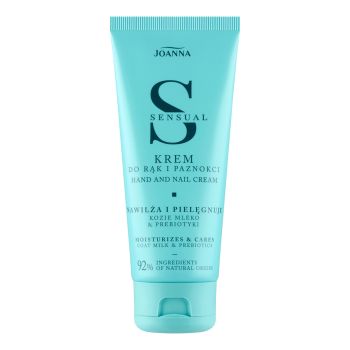 JOANNA SENSUAL MOISTURIZES & CARE rankų ir nagų kremas, 100 ml