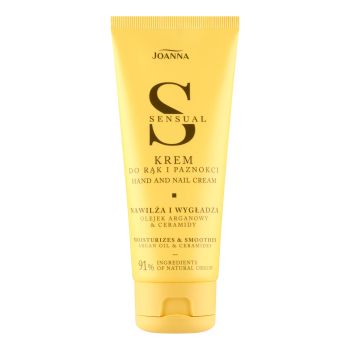JOANNA SENSUAL MOISTURIZES & SMOOTHES rankų ir nagų kremas, 100 ml