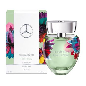 MERCEDES-BENZ FLORAL FANTASY tualetinis moterų vanduo, 90 ml