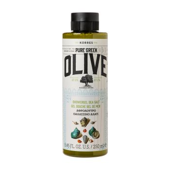 KORRES PURE GREEK OLIVE SEA SALT dušo želė, 250 ml