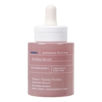 KORRES APOTHECARY WILD ROSE SPOTLESS veido serumas, 30 ml