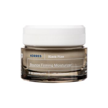 KORRES BLACK PINE BOUNCE FIRMING MOISTURIZER veido kremas, 40 ml