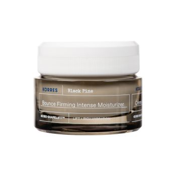 KORRES BLACK PINE BOUNCE FIRMING INTENSE MOISTURIZER veido kremas, 40 ml