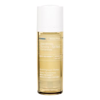 KORRES WHITE PINE DEEP WRINKLE, PLUMPING + AGE SPOT veido koncentratas, 30 ml