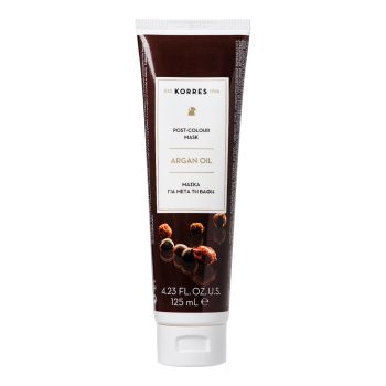 KORRES ARGAN OIL POST-COLOUR plaukų kaukė, 125 ml
