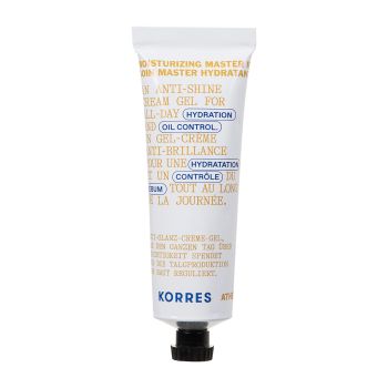 KORRES ACHILLEA ANTI-SHINE MOISTURISER FOR MEN'S SKIN vyrų veido kremas, 50 ml