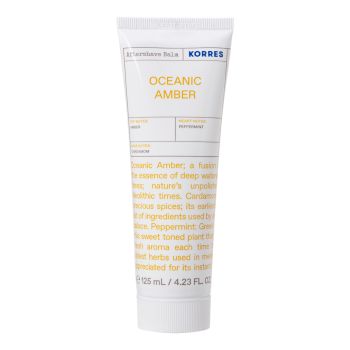 KORRES OCEANIC AMBER balzamas po skutimosi, 125 ml