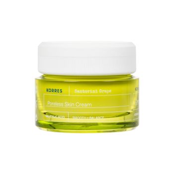 KORRES SANTORINI GRAPE PORELESS SKIN veido kremas, 40 ml