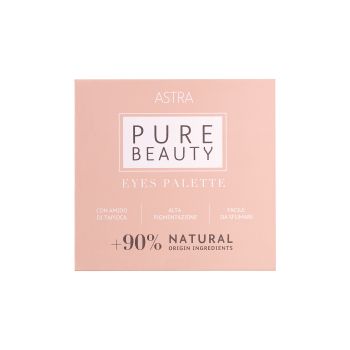 ASTRA PURE BEAUTY akių vokų šešėlių paletė, 15,5 g