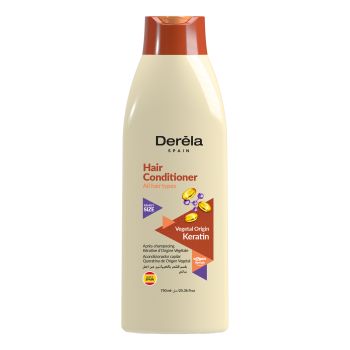 DERELA VEGETAL ORIGIN KERATIN plaukų kondicionierius, 750 ml
