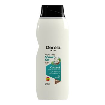 DERELA COCONUT dušo želė, 750 ml