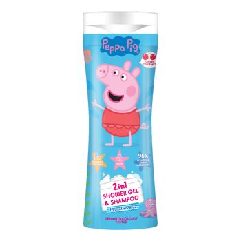 PEPPA PIG 2IN1 dušo želė ir plaukų šampūnas, 300 ml