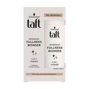 TAFT FULLNESS WONDER 2-IN-1 plaukų pudra, 10 g