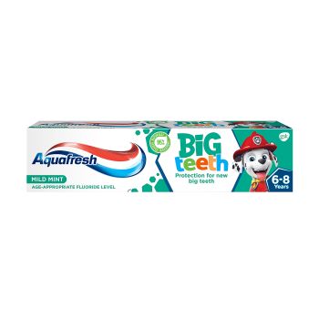 AQUAFRESH BIG TEETH 6-8 YEARS dantų pasta, 50 ml