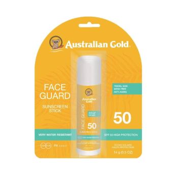 AUSTRALIAN GOLD SPF50 apsauginis veido pieštukas nuo saulės, 14 g