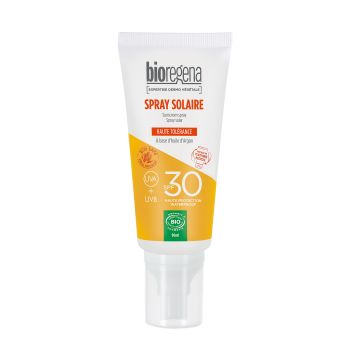 BIOREGENA SPRAY SOLAIRE SPF30 apsauginis purškiamasis losjonas nuo saulės, 90 ml