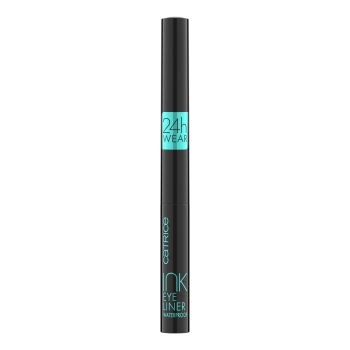 CATRICE INK 24H WEAR vandeniui atsparus akių kontūro skystis su plunksnele, 1,7 ml