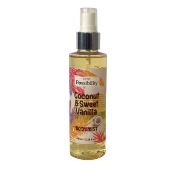 SECRET POSSIBILITY COCONUT & SWEET VANILLA kūno dulksna, 150 ml