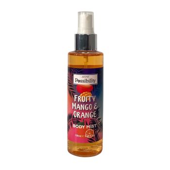 SECRET POSSIBILITY FRUITY MANGO & ORANGE kūno dulksna, 150 ml