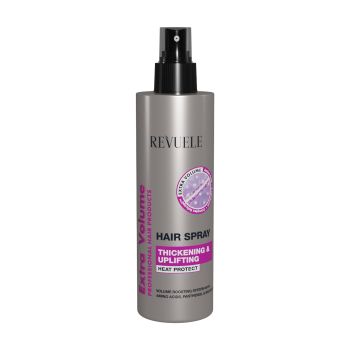 REVUELE EXTRA VOLUME THICKENING & UPLIFTING HEAT PROTECT plaukų purškiklis, 200 ml