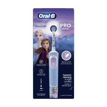ORAL-B FROZEN PRO KIDS3+ elektrinis vaikų dantų šepetėlis