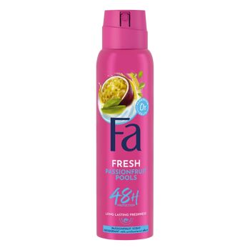 FA PASSIONFRUIT FEEL REFRESHED aerozolinis dezodorantas, 150 ml