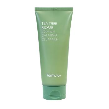 FARMSTAY TEA TREE BIOME LOW PH CALMING veido valiklis, 180 ml