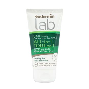 EUDERMIN LAB ALL-IN-1 pėdų kremas, 75 ml