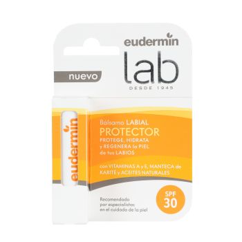 EUDERMIN LAB PROTECTOR SPF30 lūpų balzamas. 4,8 g