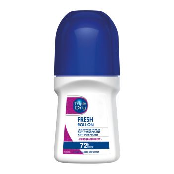 TRIPLE DRY FRESH 72H rutulinis dezodorantas antiperspirantas, 50 ml