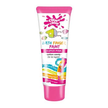 CHLAPU CHLAP SUPER PINK COTTON CANDY vaikų vonios želė, 88 ml