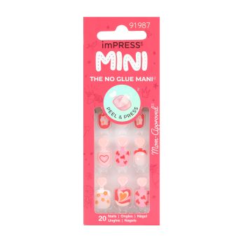 IMPRESS MINI PEEL & PRESS priklijuojami nagai (20 vnt.)
