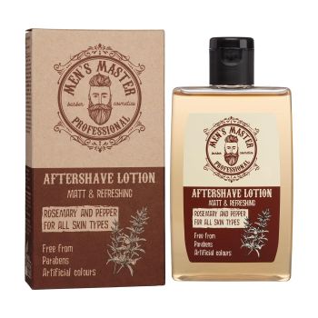 MEN'S MASTER ROSEMARY AND PEPPER losjonas po skutimosi, 120 ml