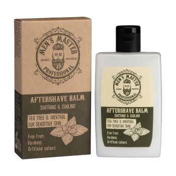 MEN'S MASTER TEA TREE & MENTHOL balzamas po skutimosi, 120 ml