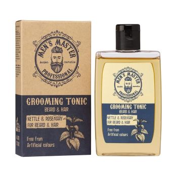 MEN'S MASTER GROOMING barzdos ir plaukų formavimo tonikas, 120 ml
