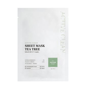 VILLAGE 11 FACTORY ACTIVE CLEAN TEA TREE veido kaukė, 23 g