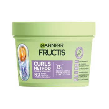 GARNIER FRUCTIS CURLS METHOD plaukų kaukė, 370 ml