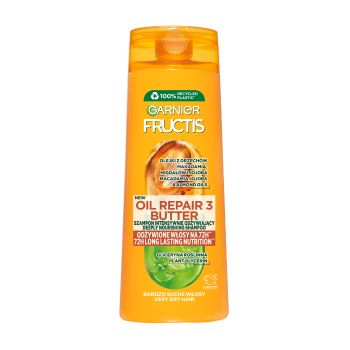 GARNIER FRUCTIS OIL REPAIR 3 BUTTER plaukų šampūnas, 400 ml