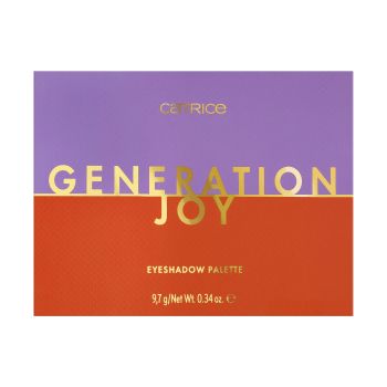 CATRICE GENERATION JOY akių vokų šešėlių paletė 9,7 g